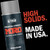 Seymour Paints 620-1433 Industrial MRO High Solids Spray Paint, Flat Black