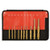Mayhew Tools 61387 10 Piece Brass Pin Punch Set, Metric
