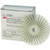 3M 07544 3" Scotch-Brite Radial Bristle Discs - 120 grade White Fine