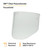 3M 82701 TuffMaster WP96 Polycarbonate Window Replacement Faceshield Clear Lens