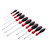 Wiha SoftFinish Screwdriver Set, Slotted/Phillips/Square, 10 Pieces (30290)