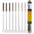 Innovative Products of America 8088 Micro Bore and Valve-Guide Brush Set (Brass)