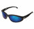 Edge Eyewear TSMAP218 Dakura Polarized Black w/ Aqua Precision Blue Mirror Lens