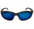 Edge Eyewear Dakura Polarized Black Aqua Precision Blue Mirror Lens (TSMAP218)
