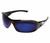 Edge Eyewear XB118 Brazeau Scratch-Resistant Blue Mirror Lens Color