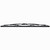 Rain-X RX30115 Professional Series Windshield Wiper Blade - Frame Style - 15"