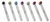 CTA Tools 1945 8-Pc Brake Bleeder Wrench Set