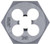 Century Drill 10.0 x 1.00 Hexagon Metric Die (97621)