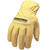 قفازات youngstown ground glove performance work باللون البني الفاتح، معروضة بالكامل على خلفية بيضاء.