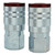 Milton S314MKIT ColorFit Coupler & Plug Kit - (M-Style, Red) - 1/4" NPT 14-Piece