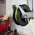 Flexzilla L8741FZ Retractable Open Face Dual Arm Air Hose Reel, 1/2 in. x 50 ft