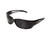 Edge Eyewear SK-XL116 Kazbek XL Safety Glasses - Black XL Frame - Smoke Lens