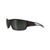 Edge Eyewear TSK21-G15-7 Kazbek Safety Glasses - Black Frame - G-15 Silver Lens