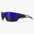Edge Eyewear tskap218 kazbek veiligheidsbril - zwart frame - blauwe lens