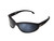 Edge Eyewear TSM21-G15-7 Dakura Safety Glasses - Black Frame - G-15 Silver Lens