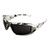 Edge Eyewear XB116-AC Brazeau Safety Glasses - Arctic Camo Frame - Smoke Lens