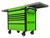 عربة علوية منزلقة من مجموعة Extreme Tools ex4106tcsgnbk مقاس 41 بوصة مكونة من 6 أدراج، باللون الأخضر