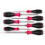 Wiha SoftFinish Extra Heavy Duty Screwdriver Set, Slotted/Phillips (53097)