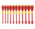Wiha 11-Piece 1000-Volt Insulated Nut Driver Set (32296)