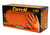 Adenna CAT458 Catch 8 mil puderfreie Nitrilhandschuhe (Orange, XL), Box mit 100 Stück