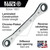 Klein Tools 68200 Ratcheting Box Wrench 1/4-Inch x 5/16-Inch