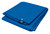 Performance Tool W6009 Versterkte waterbestendige blauwe zeildoek, 4Mil, 10' x 20'