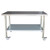 Sportsman SSWTWC60 Stainless Steel Work Table with Casters 24 x 60 Inches