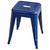 AmeriHome BS18BLUESET Loft Blue 18 Inch Metal Bar Stool - 4 Piece