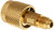 Yellow Jacket Quick SealRight 1/4" x 1/4" Male Flare Shut-off Adapter (19109)