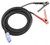 Goodall 12-476 Clamp-Ended Booster Cable With Plug 15' 2 Gauge