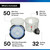 3M 6.8 oz 125-Micron Filter Mini PPS 2.0 Spray Cup System Kit (26314)
