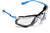 lunettes de protection 3M 11872 virtua ccs, joint en mousse, lentille antibuée, transparentes