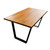 AmeriHome AWDT63 Acacia Wood 63 inch Dining Table
