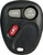Ilco RKE-GM-3B9 General Motors 3 Button Remote Keyless Entry (KOBUT1BT)