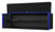 Extreme Tools 72” Black with Blue Hutch (DX722101HCBKBL)