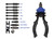 Layout dos componentes do kit Astro Pneumatic 1453