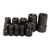 K Tool 22671 Socket Set, 10 Piece, 1/4" and 3/8" Drive, E5 to E20 External Torx, on Clip Rail