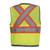 Pioneer V1010260U-XL Gilet Pioneer Safety pour hommes néon réfléchissant haute visibilité, XL