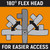 Gearwrench 1/4" Drive 90-Tooth Locking Flex Head Ratchet 7" (81015T)