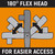 Gearwrench 3/8" Drive 90-Tooth Locking Flex Head Ratchet 11" (81266T)