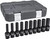 Gearwrench 10 Pc. 1/2" Drive Deep Universal Impact SAE Set (84943N)