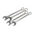 K Tool 41004 Combination Wrench Set, 4 Piece, 2-1/8" to 2-1/2", 12 Point, Raised Panel