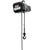 Jet VOLT 3PH 460V 1/2 Ton Electric Hoist w/ 20' Lift (185021)