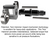 Jet JAT-103 R6 Series 1/2 Inch Impact Wrench (680 ft-lbs) (505103)