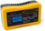 Battery Saver 2365-48 model displaying its compact and sturdy design with an LCD screen, showcasing the 48V 50W quick charger, tester, and maintainer features.