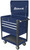 Homak bl06032000 Wózek serwisowy z klapką, 35" z serii pro, z czterema szufladami - niebieski