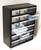 Homak HA01018001 18 Drawer Parts Organizer with Drawers, Black