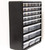 Homak 39-Drawer Parts Organizer, Black (HA01039001)