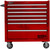 Homak PRO II Series 36" 7-Drawer Roller Cabinet, Red (RD04036072)