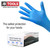 Disposable Nitrile Gloves (Medium) 3 Mil, Powder-Free & Latex Free (100 Per Box, Case of 10 Boxes)